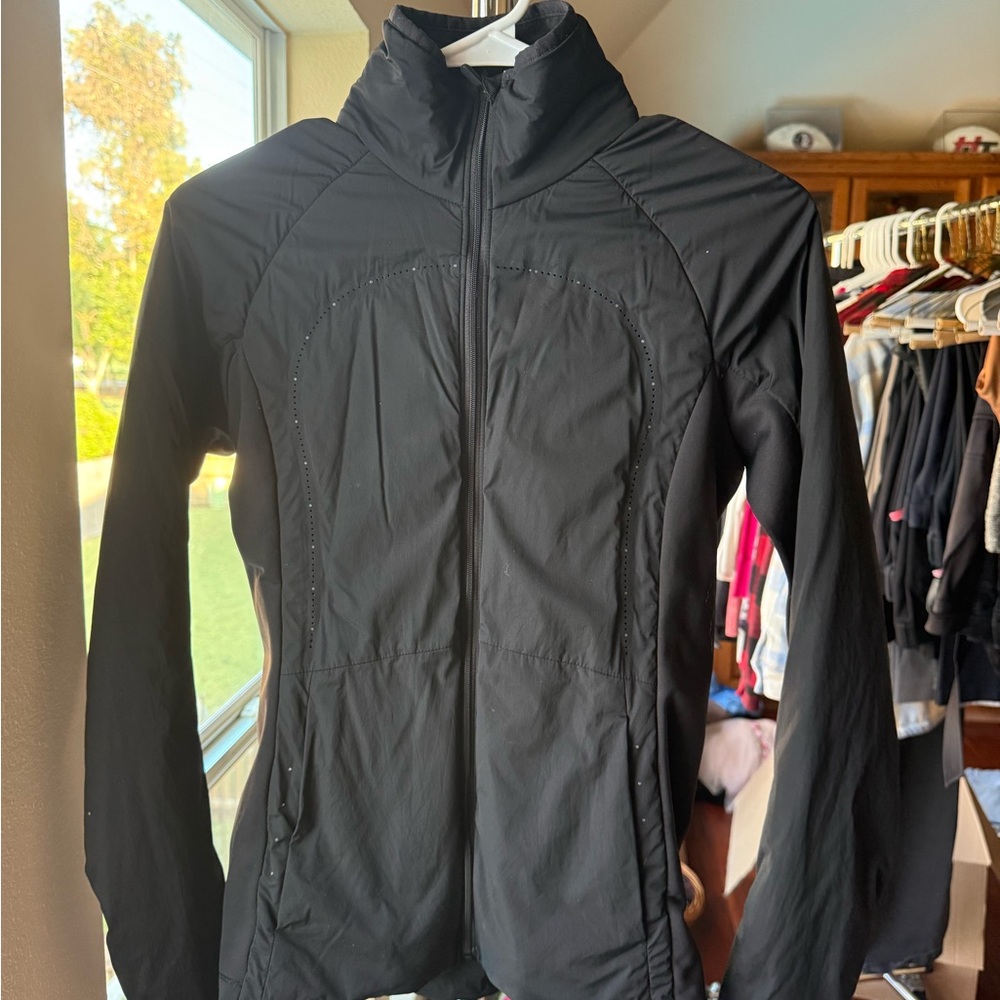 Lululemon Athletica Black Ski Jacket